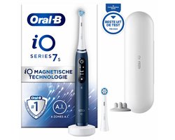 Oral-B iO 7S - Elektrische Tandenborstel - Blauw - Met reisetui