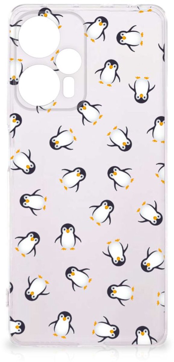 TPU Hoesje voor TPU bumper voor Xiaomi Poco F5 Pinguïn