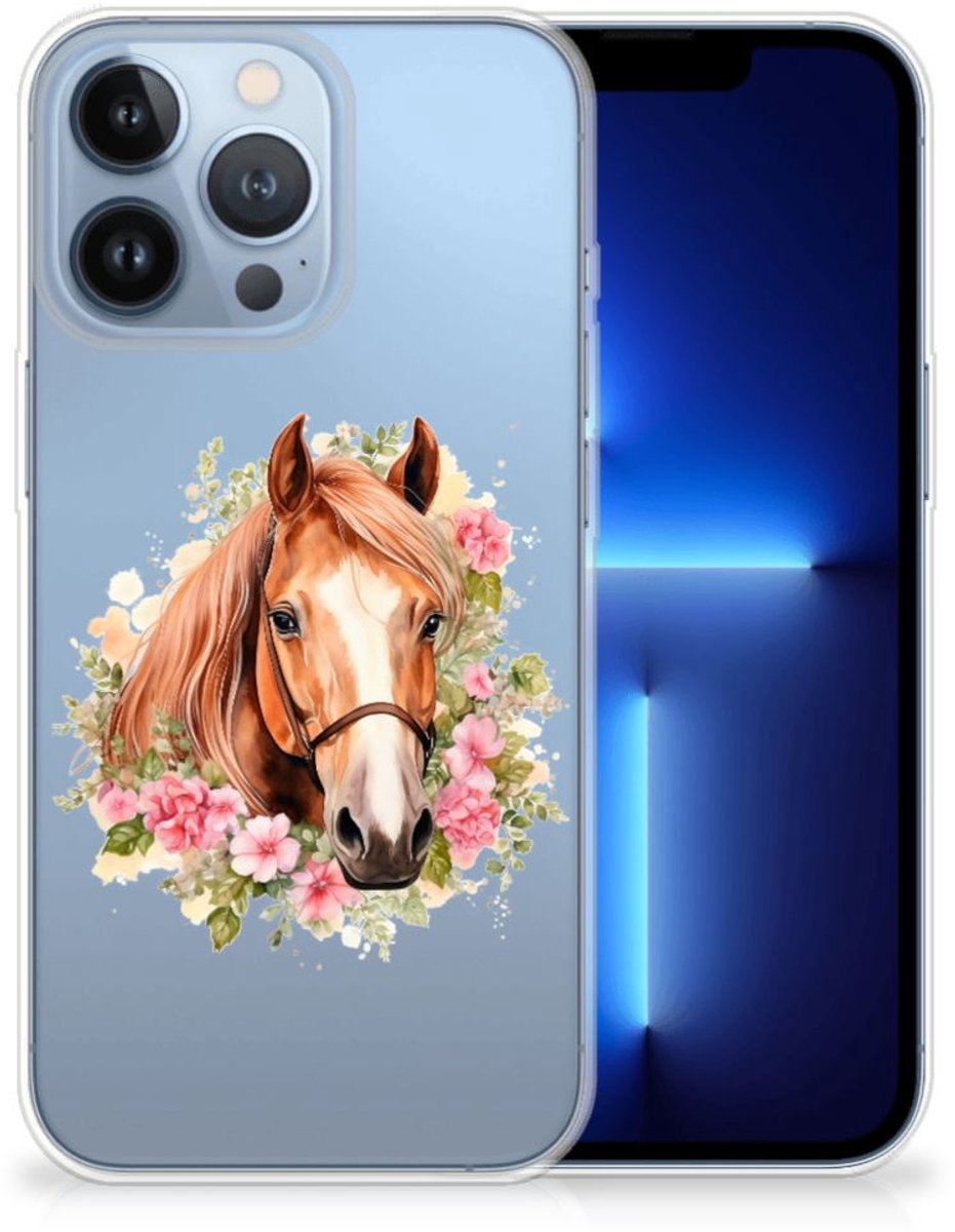 TPU Hoesje voor Apple iPhone 13 Pro Paard