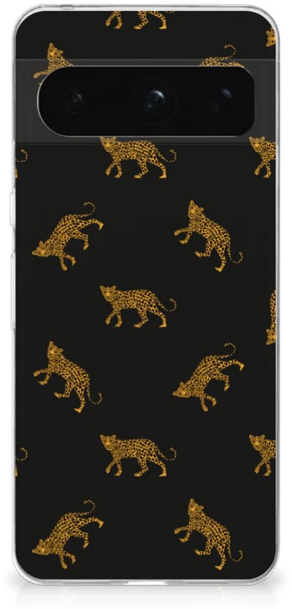 TPU Hoesje voor Google Pixel 8 Pro Leopards