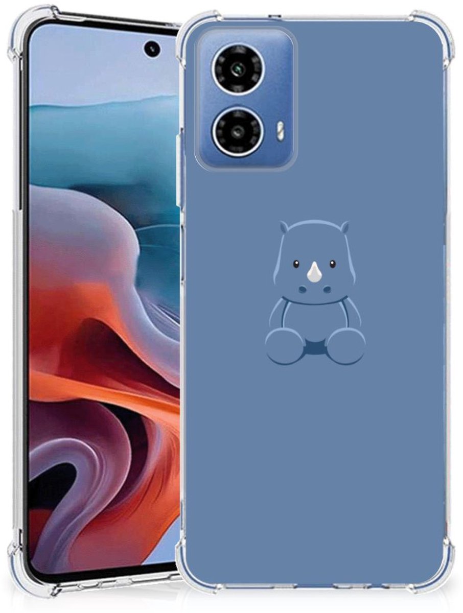Motorola Moto G34 Stevig Bumper Hoesje Baby Rhino