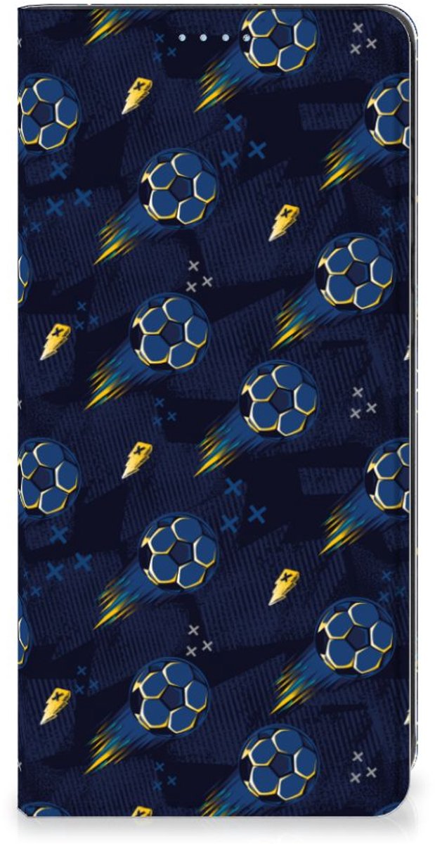 Book Case voor Hoesje met Magneet voor Samsung Galaxy A21s Voetbal