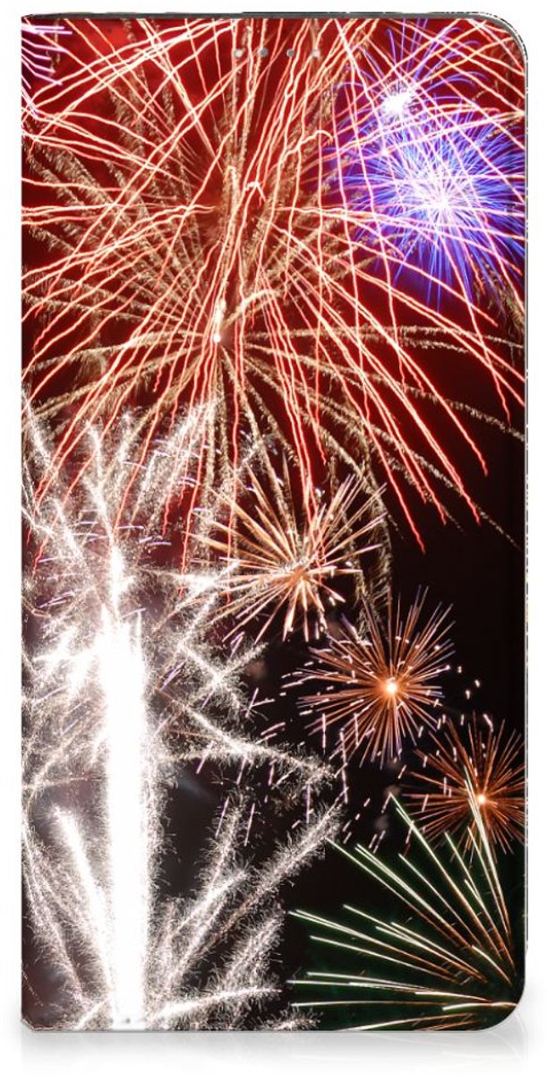 Samsung Galaxy A14 4G Hippe Standcase Vuurwerk