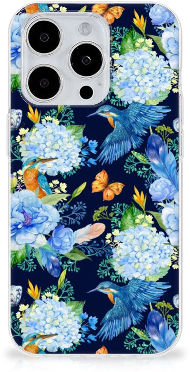TPU Hoesje voor iPhone 15 Pro Max IJsvogel