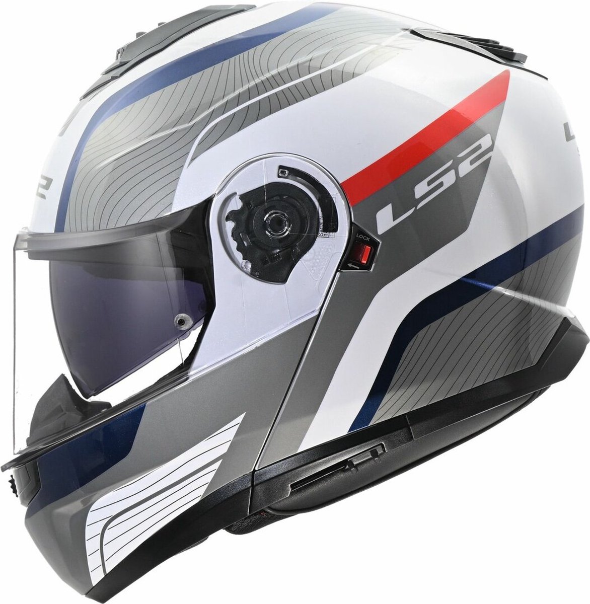 Ls2 Ff908 Strobe Ii Monza Modulaire Helm Zwart S