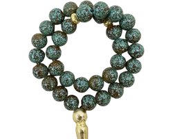 Livano Tasbih - Tesbih - Tasbeeh - Kralen - Teller - Gebedsarmband - Ramadan - Ramadan - Abrikoos