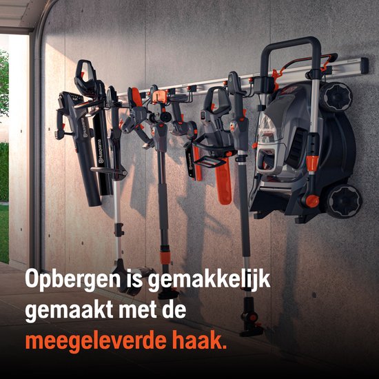 Husqvarna Accu gras- en struikschaar Aspire S20-P4A met verlenging, struik- en grasmessen, 18V (incl. verlenging, accu & oplader) van Husqvarna — afbeelding 4