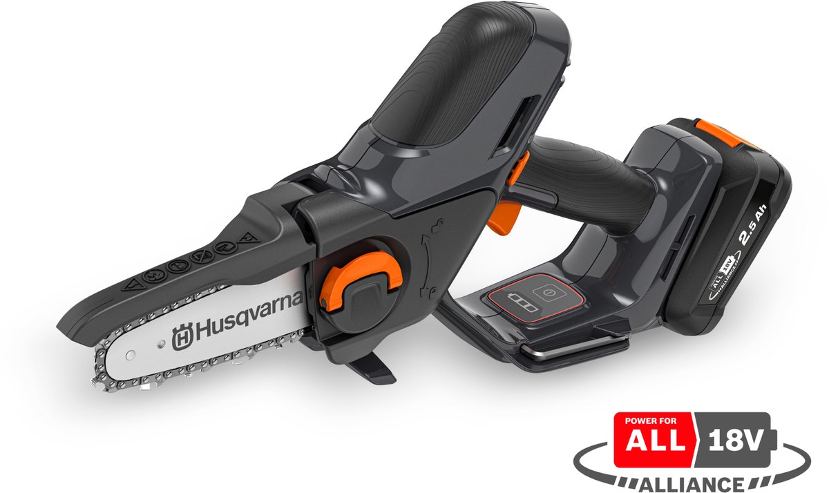 Husqvarna Aspire P5-P4A Mini-scie sans batterie - branches jusqu'à 75 mm