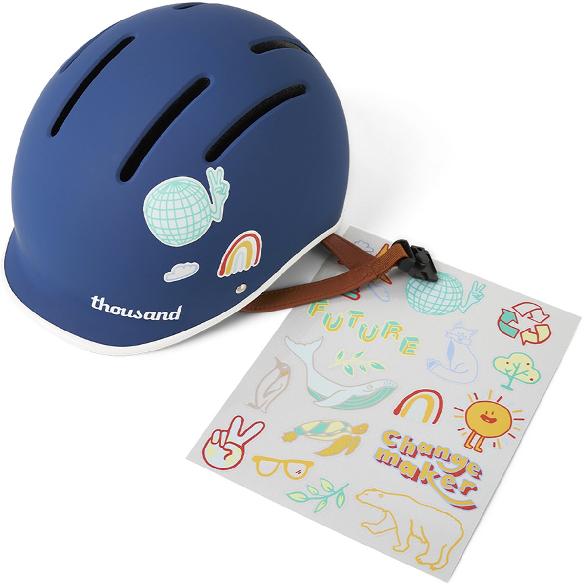 Thousand Jr. Helmet Stickers - Jr. Activist