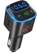 Wegman Bluetooth FM Transmitter - Autolader USB C 36W Adapter - Carkit