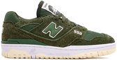 New Balance 550 - Taille 39,5 - Daim Vert Olive - Baskets pour femmes Unisexe
