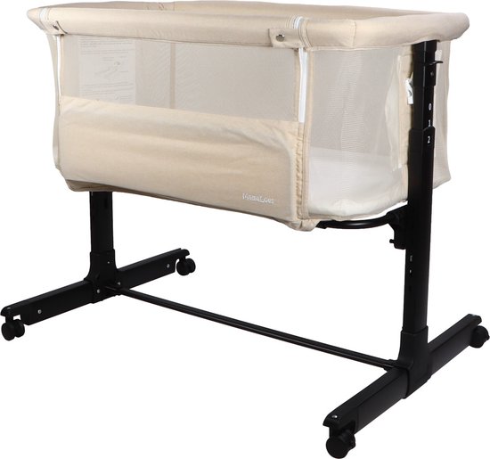 MamaLoes Noé Beige Co-Sleeper Wieg