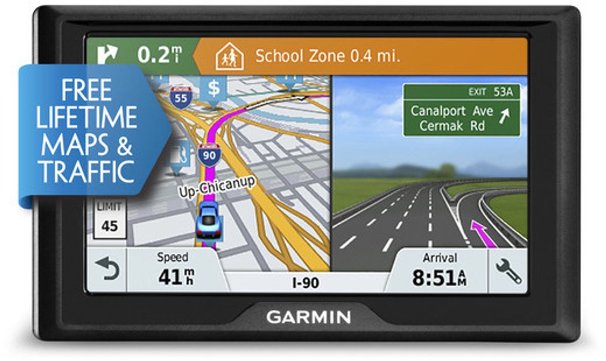 Garmin Drive 61 LMT-S - Autonavigatie - Navigatiesysteem met Live Traffic en Flitserinformatie – foto 2