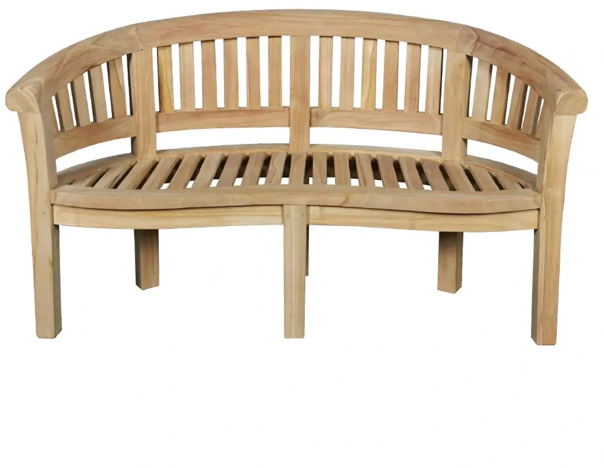 Buitengewoon Boet Enggano Tuinbank Teak - 158 cm