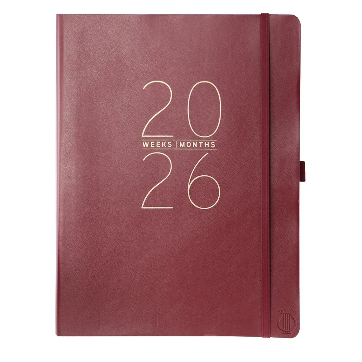 Graphique De France - Classic Red agenda 2025-2026 - 18 maanden L