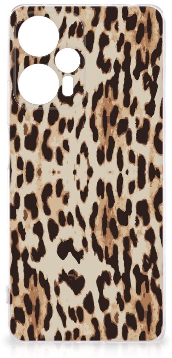 Xiaomi Poco F5 TPU Hoesje Leopard