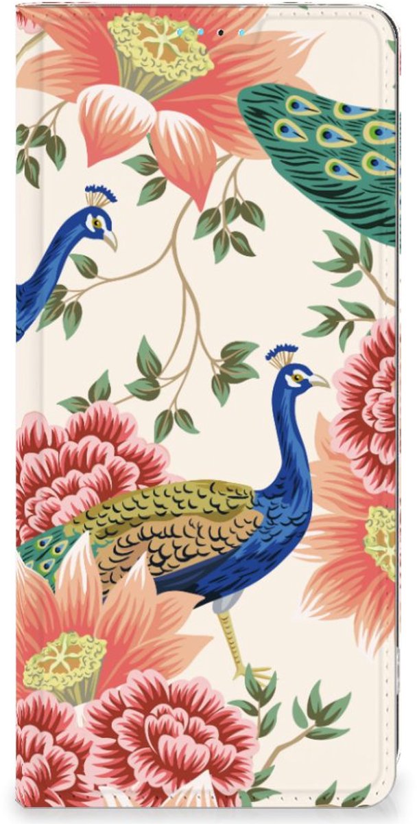 Hoesje maken voor OPPO A98 5G Pink Peacock