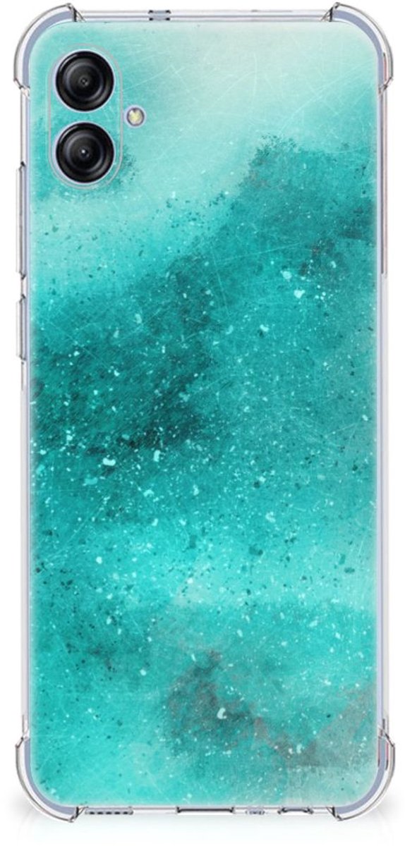 Back Cover Samsung Galaxy A04e Painting Blue