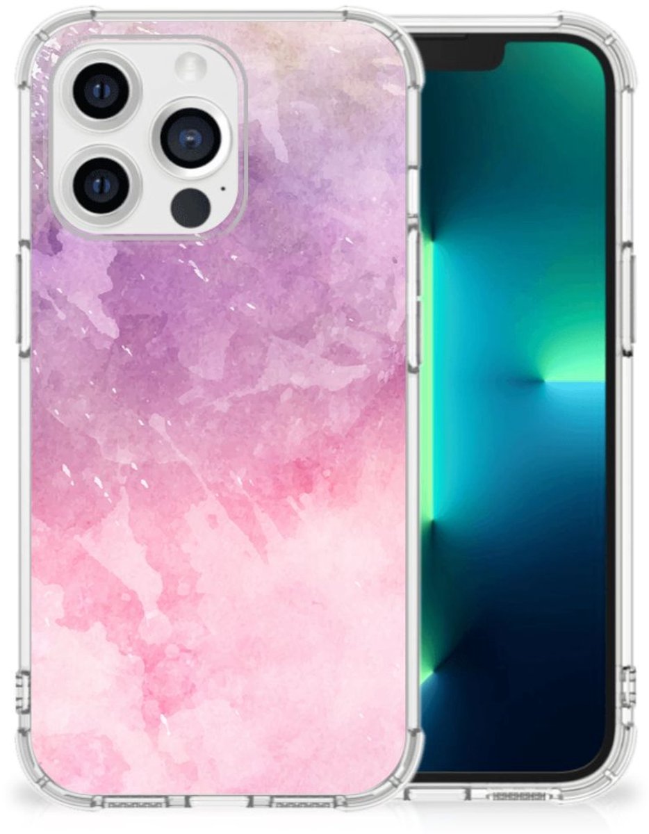 Back Cover Apple iPhone 13 Pro Pink Purple Paint