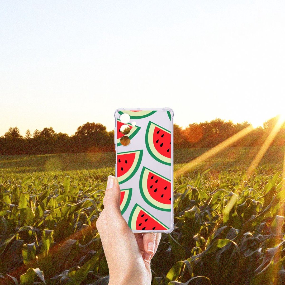 Samsung Galaxy M54 Beschermhoes Watermelons