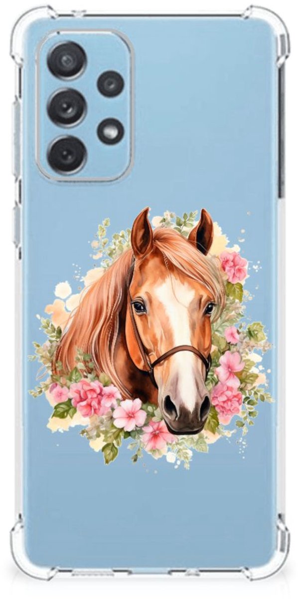 Case Anti-shock voor Samsung Galaxy A73 Paard