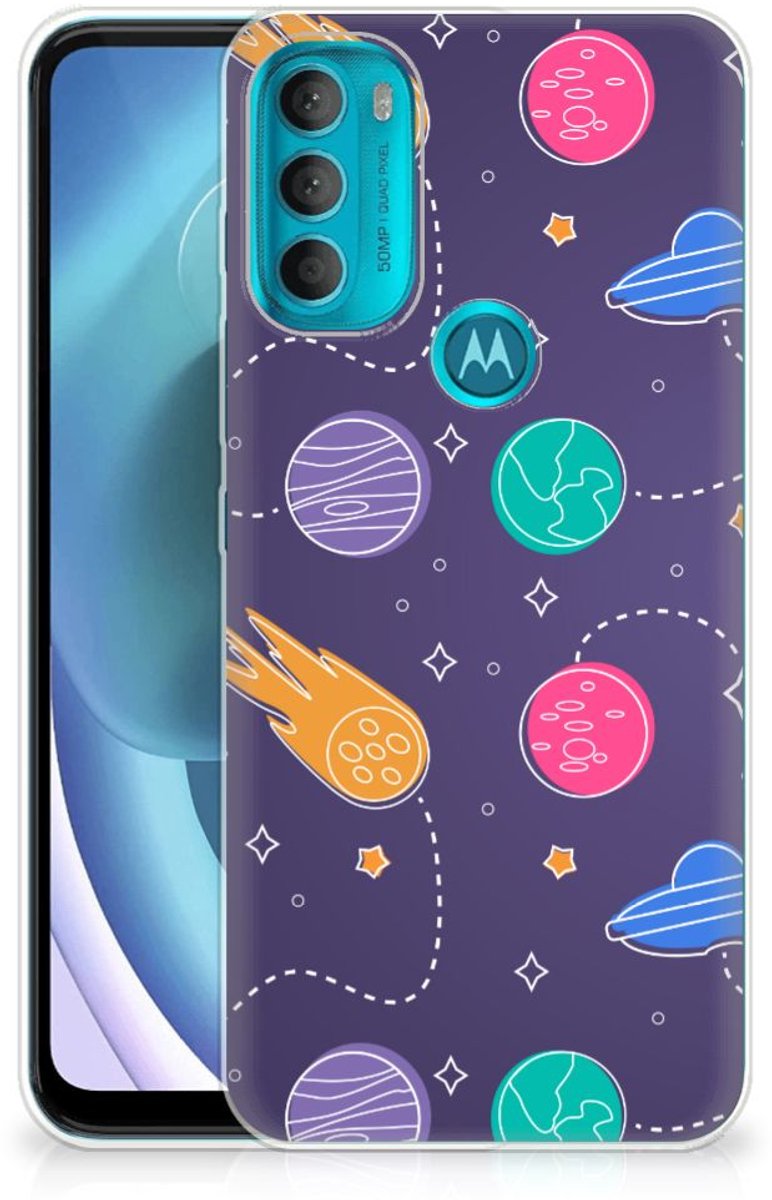 Motorola Moto G71 5G Silicone Back Cover Space