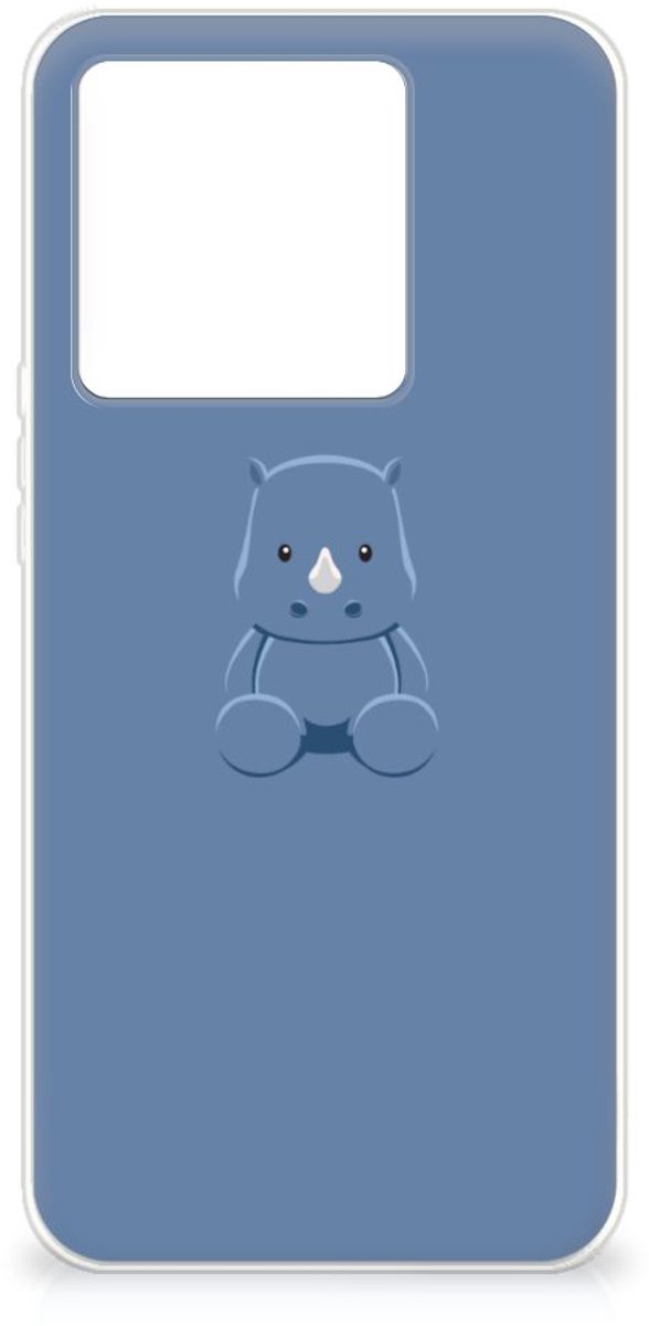 Xiaomi 13T Telefoonhoesje met Naam Baby Rhino