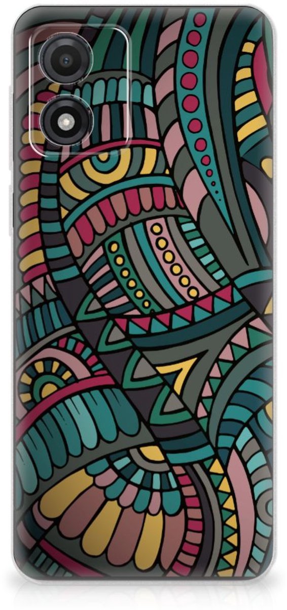 Motorola Moto E13 TPU bumper Aztec