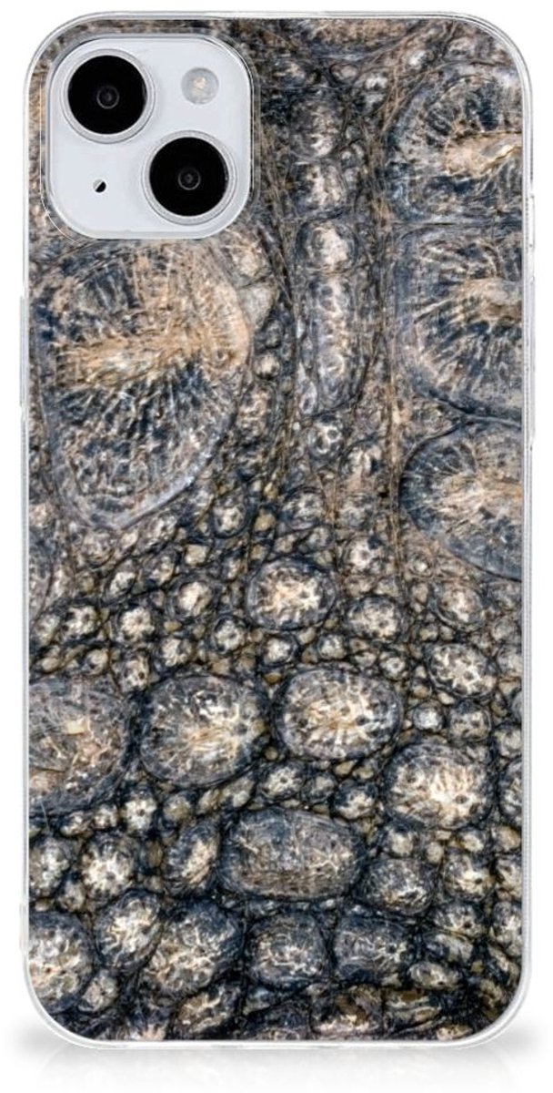 iPhone 15 TPU Hoesje Krokodillenprint