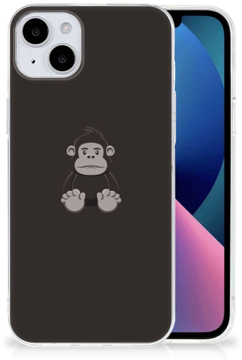 iPhone 15 Plus Telefoonhoesje met Naam Gorilla