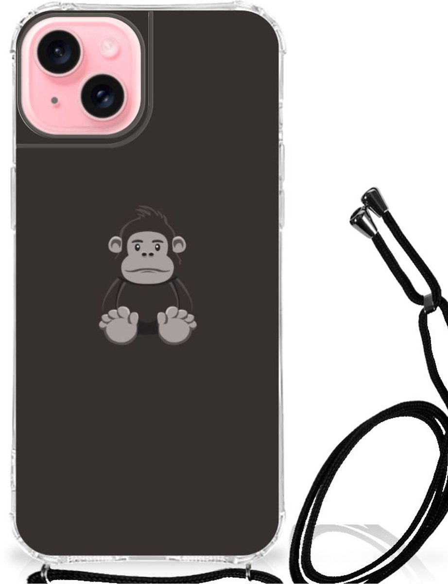iPhone 15 Plus Stevig Bumper Hoesje Gorilla