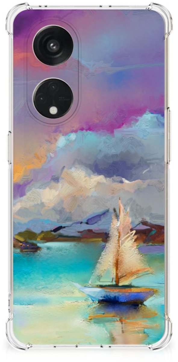 Back Cover voor Back Cover OPPO Reno8 T 5G Boat