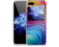 TPU Hoesje voor Samsung Galaxy Z Flip 5 Regenboog