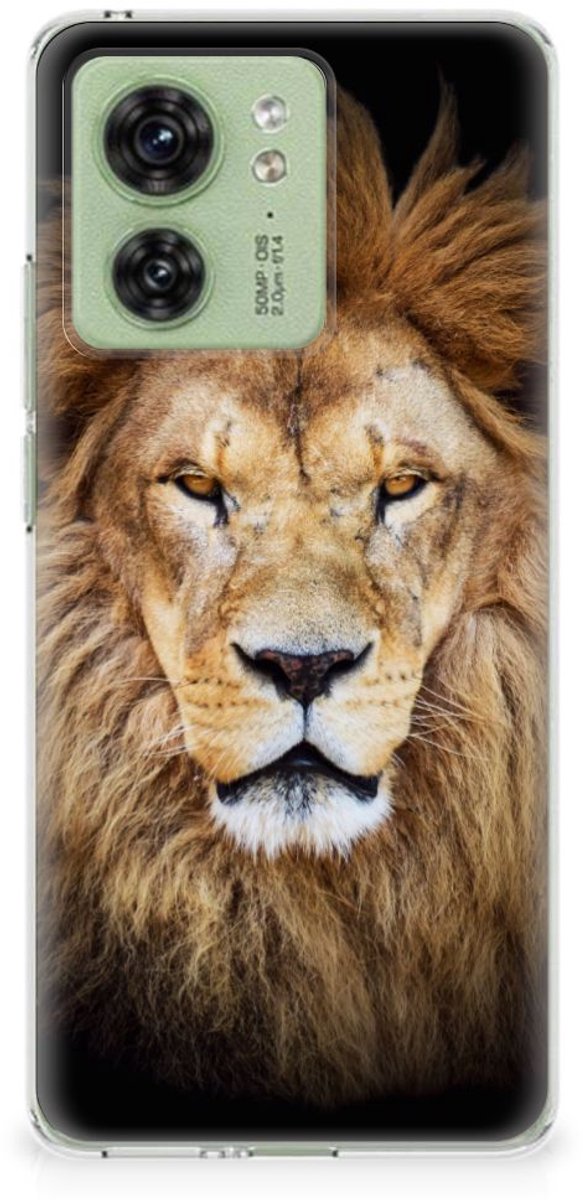 Motorola Edge 40 TPU Hoesje Leeuw
