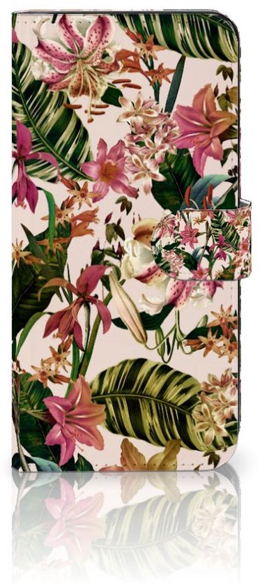 Coque Téléphone Motorola Moto G73 Protection Housse Fleurs