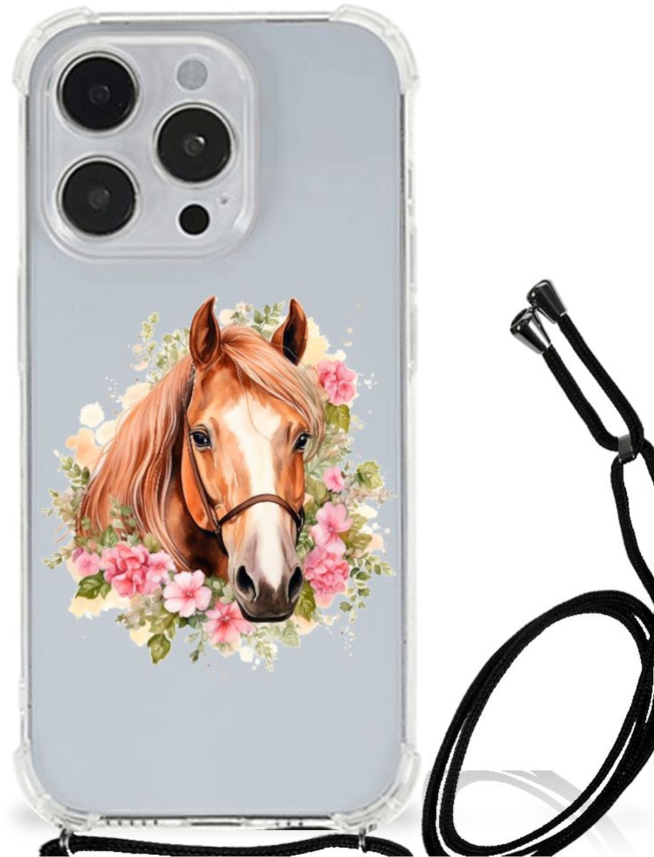 Case Anti-shock voor iPhone 14 Pro Max Paard