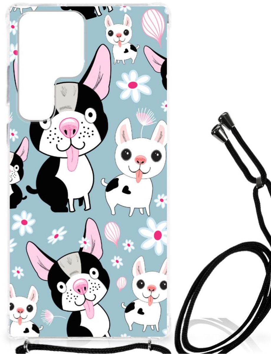 Samsung Galaxy S23 Ultra Case Anti-shock Hondjes
