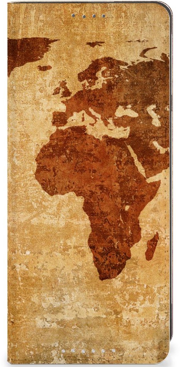 Sony Xperia 5 V Book Cover Wereldkaart