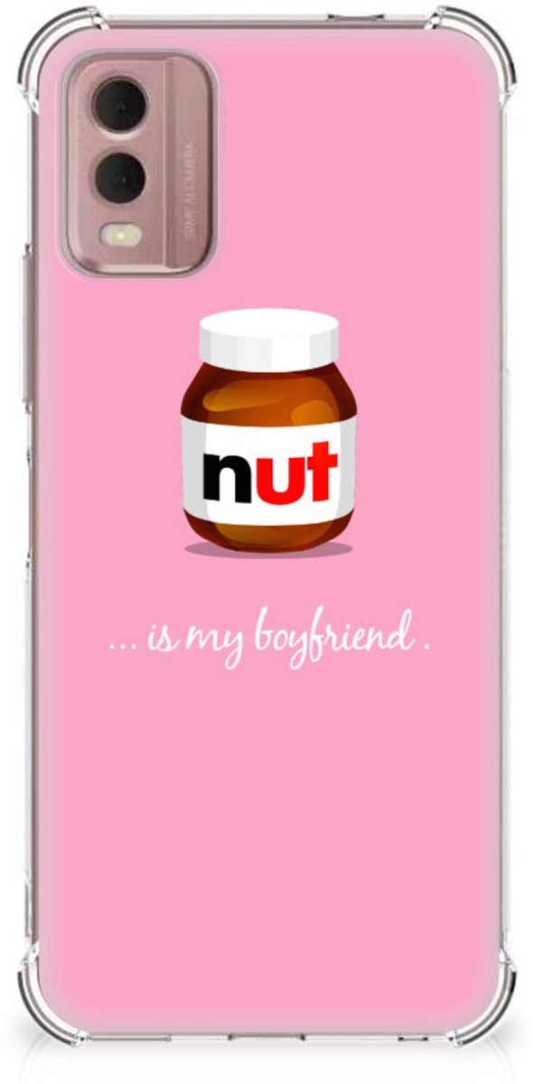 Nokia C32 Beschermhoes Nut Boyfriend