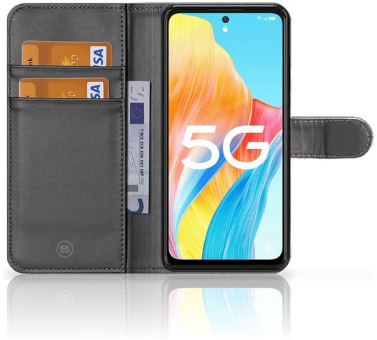 Etuis Portefeuille Compatible avec Cuir Flip Cover Fermeture magnétique pour OPPO Reno8 T 5G Coque Espace Mer