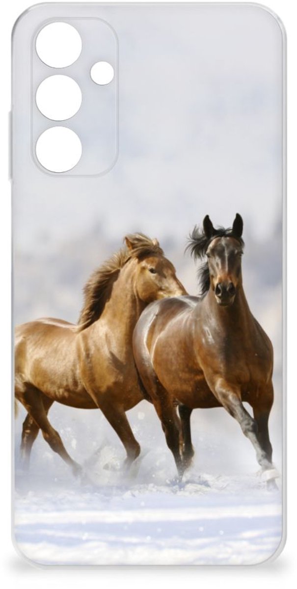 Samsung Galaxy A15 TPU Hoesje Paarden