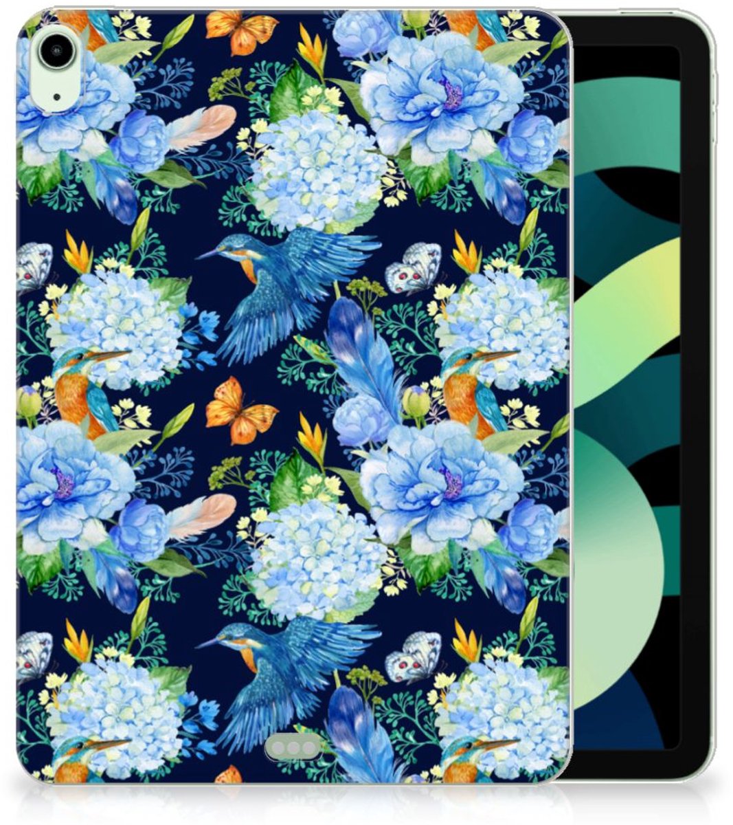Back Case voor iPad Air (2020/2022) 10.9 inch IJsvogel