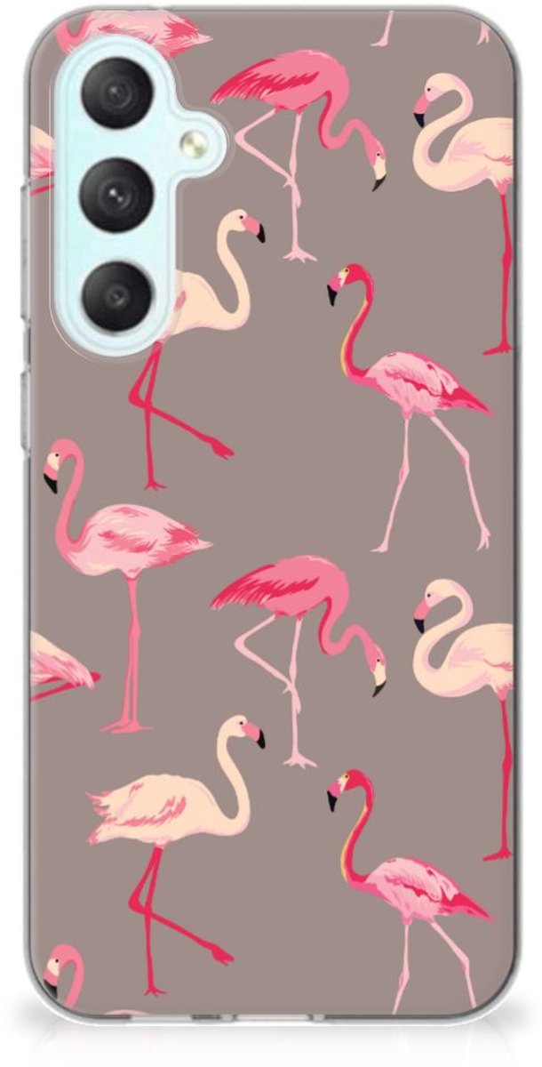 Samsung Galaxy S23 FE TPU Hoesje Flamingo