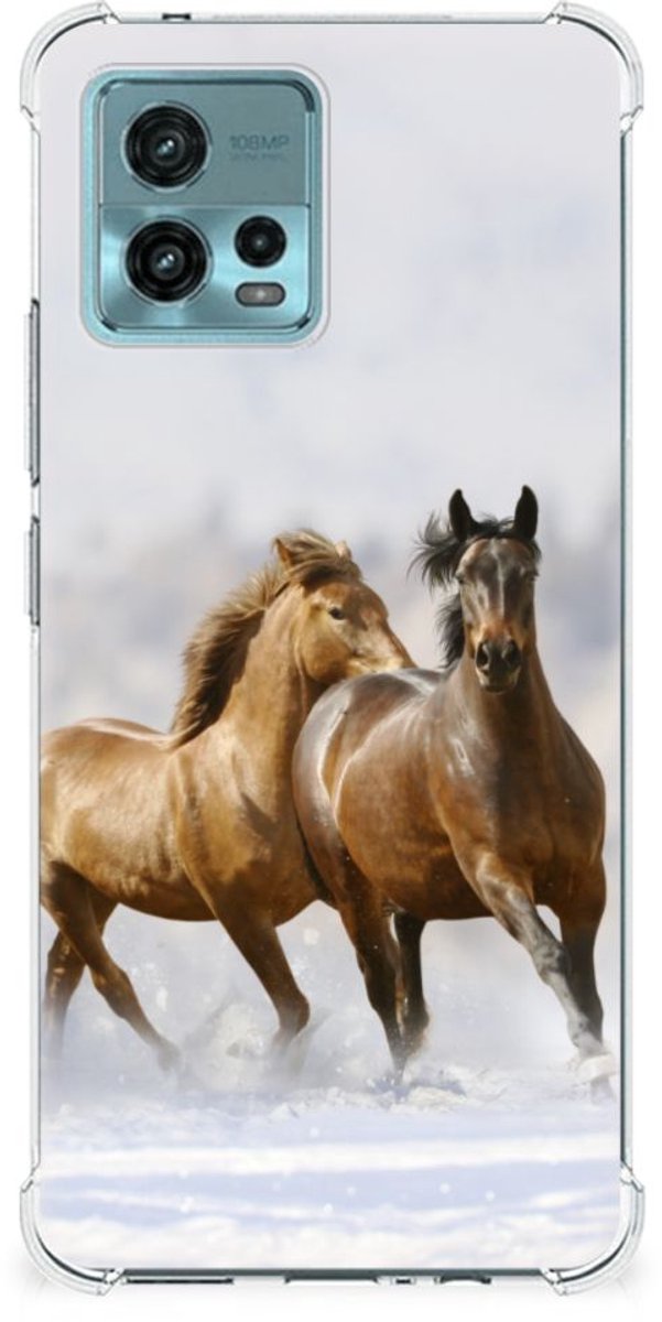 otorola Moto G72 Case Anti-shock Paarden