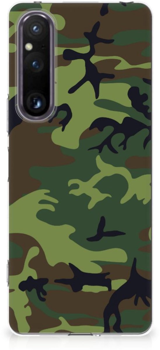 Sony Xperia 1 V TPU bumper Army Dark