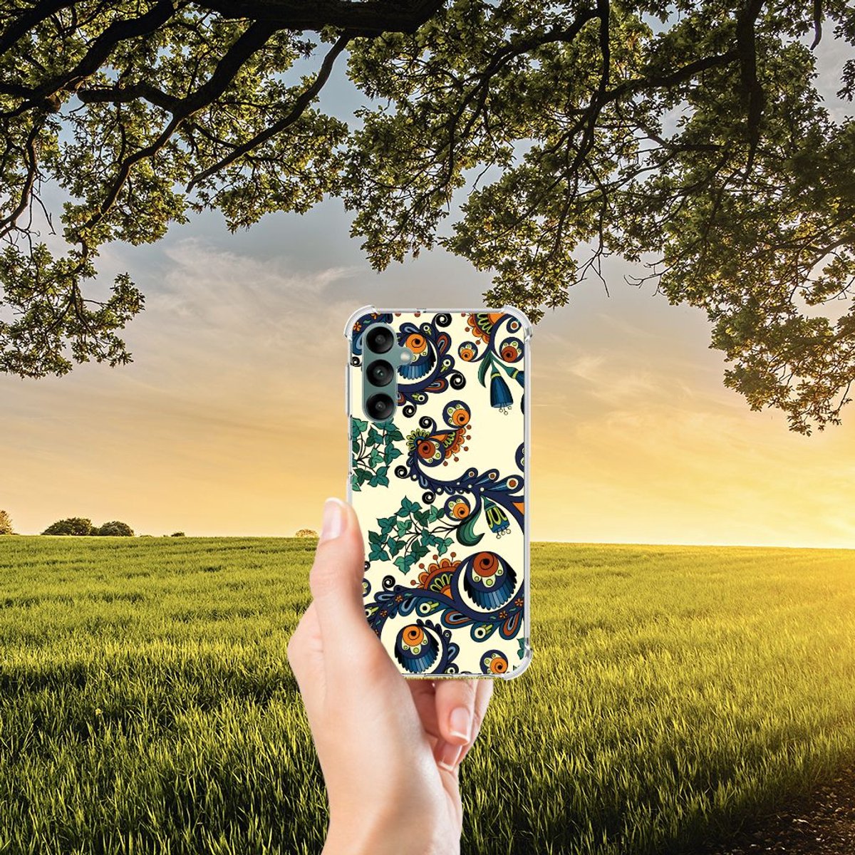Anti Shock Case Samsung Galaxy A24 Barok Flower