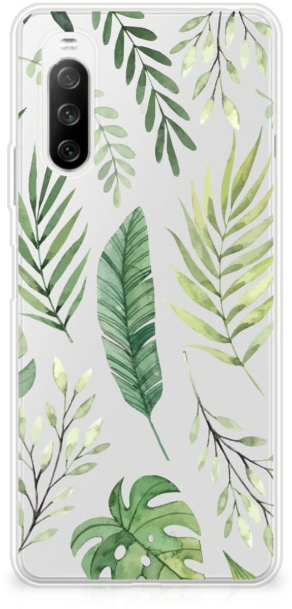 Sony Xperia 10 III TPU Case Leaves
