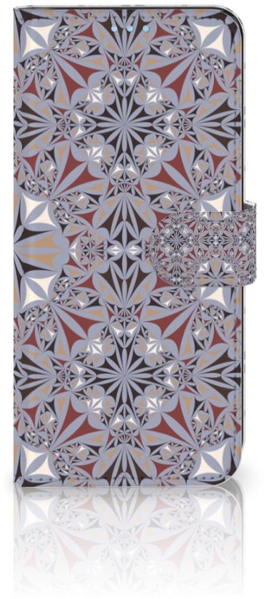 Étui pour téléphone portable OPPO A74 4G Flipcover Flower Tiles