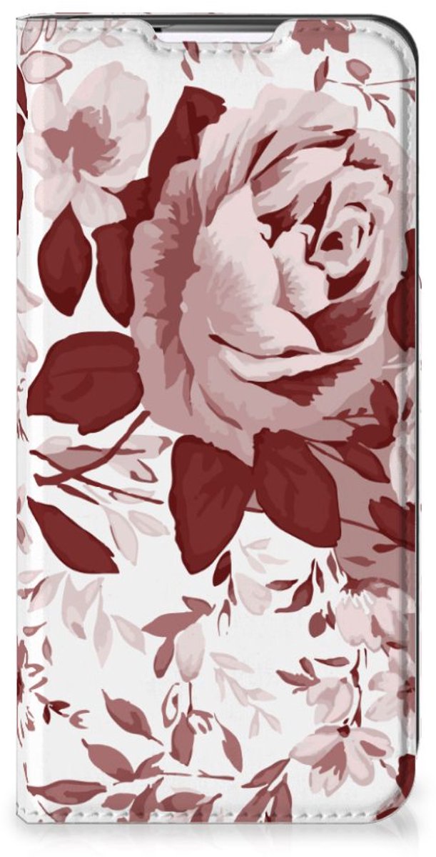 Bookcase Samsung Galaxy S22 Plus Watercolor Flowers