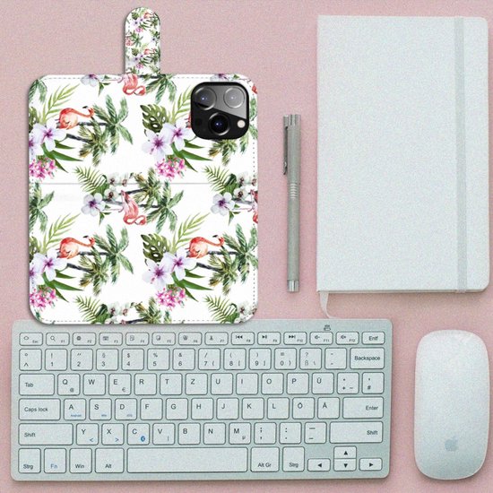 Coque Téléphone iPhone 14 Pro Max Protection Téléphone Palms Flamingo